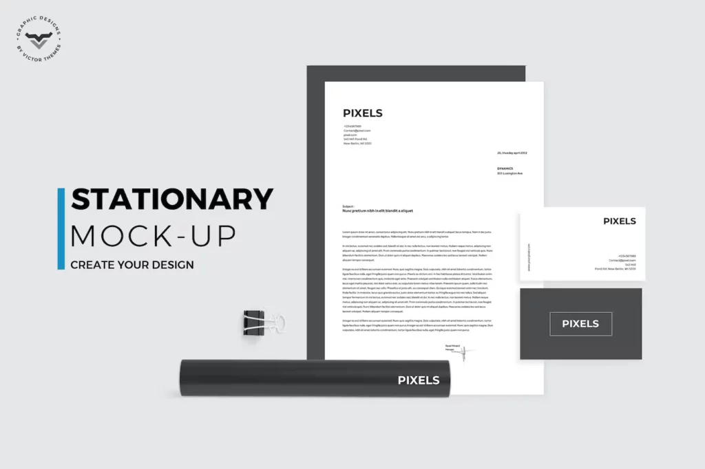25 Best Professional Stationery Mockup Templates for Photoshop
