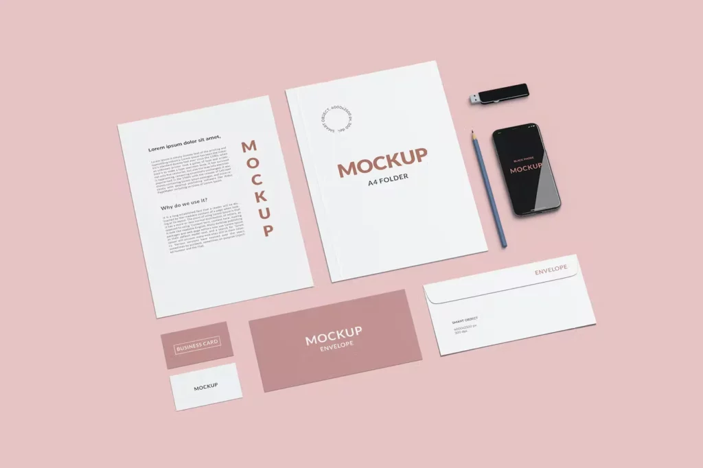 25 Best Professional Stationery Mockup Templates for Photoshop