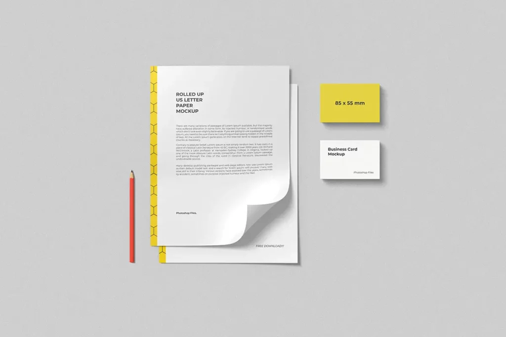 25 Best Professional Stationery Mockup Templates for Photoshop