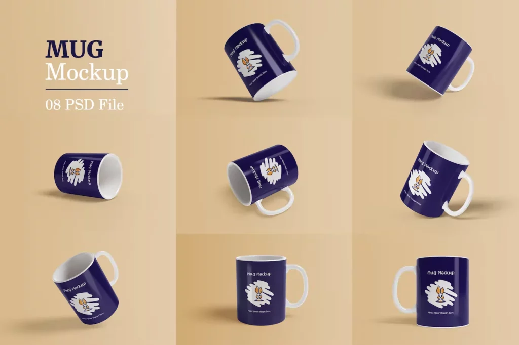 25 Stunning Mug Mockup Templates for Photoshop (PSD)