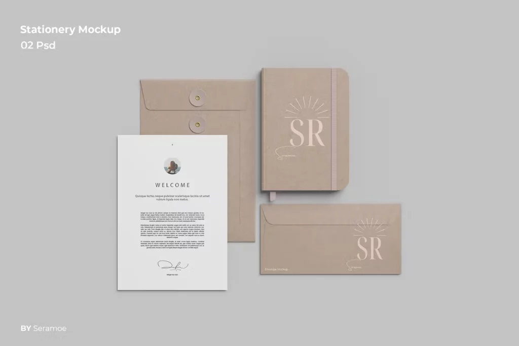 25 Best Professional Stationery Mockup Templates for Photoshop