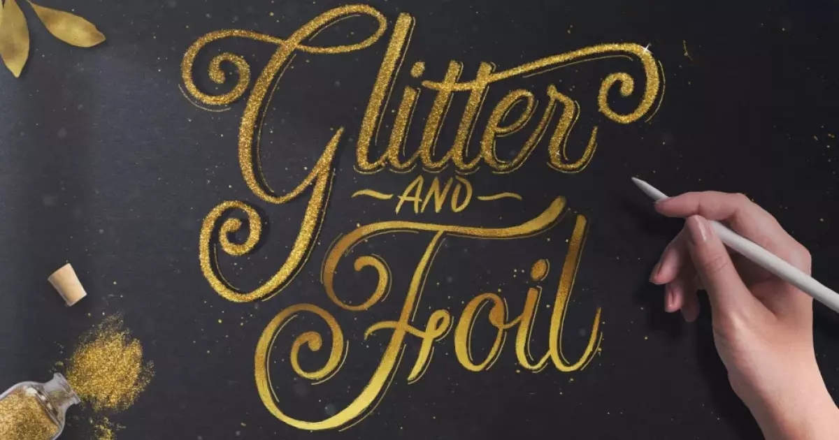 700+ Best Glitter Brushes for Procreate