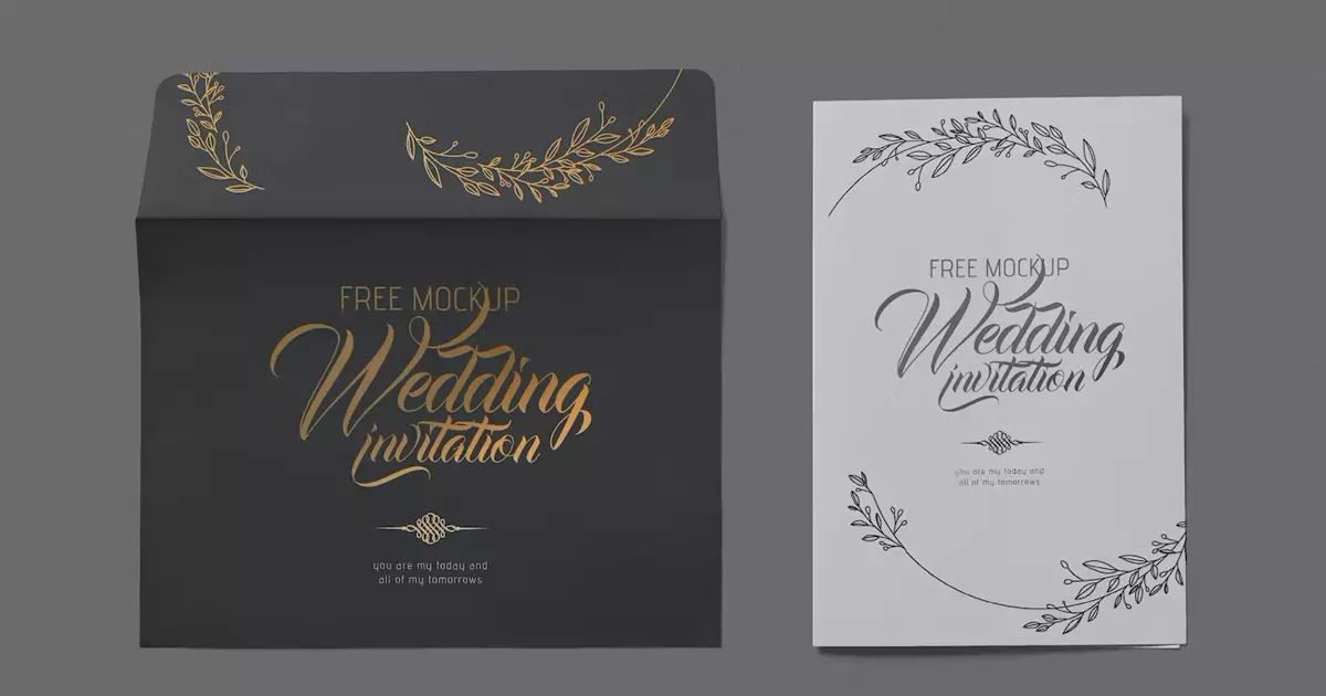 The 25 Best Free Wedding Invitation Templates & Mockups