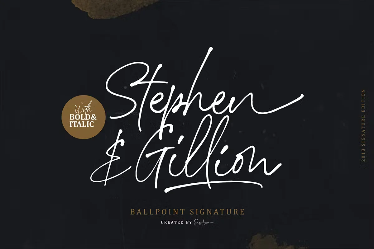 Stephen & Gillion - Signature Script