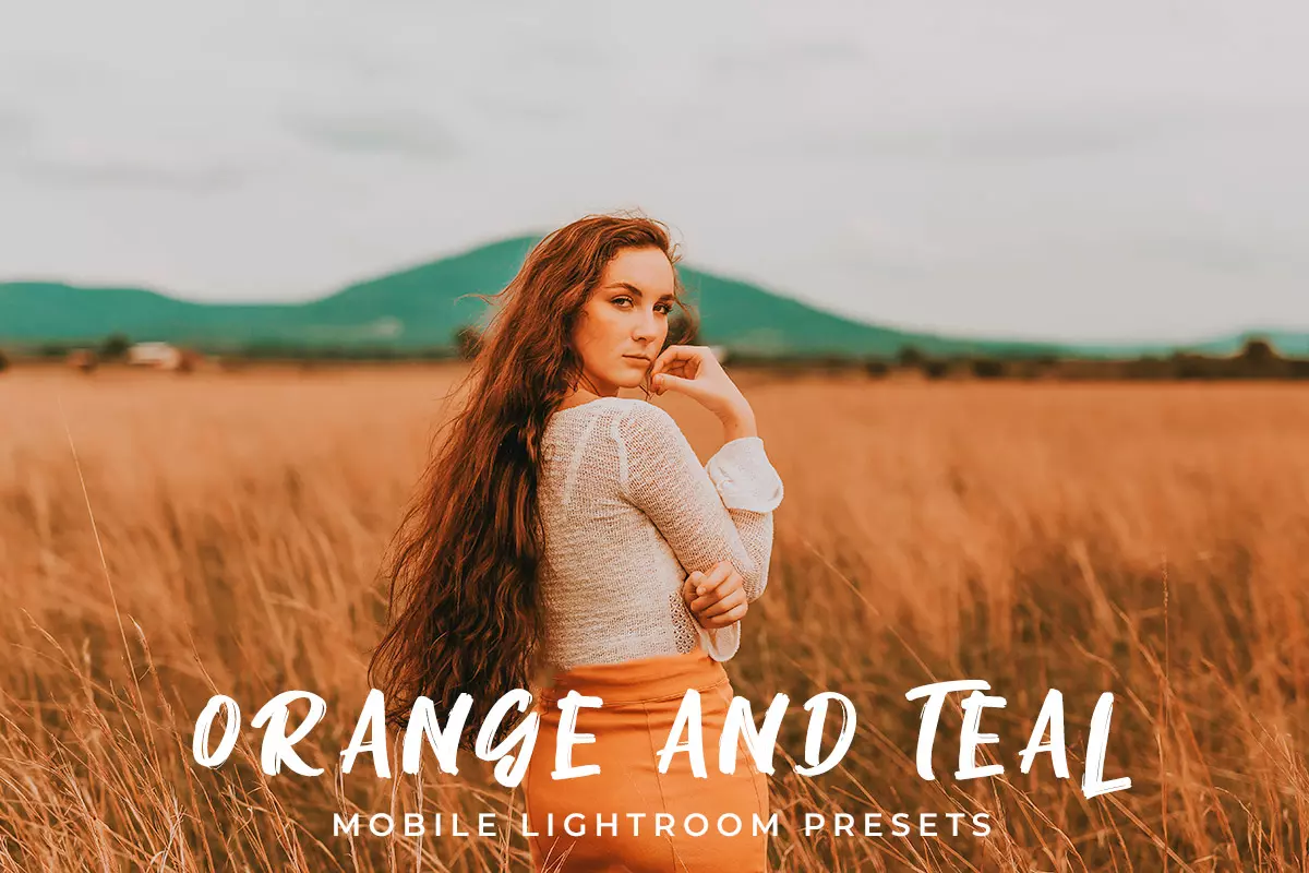 Orange and Teal Mobile Lightroom Presets