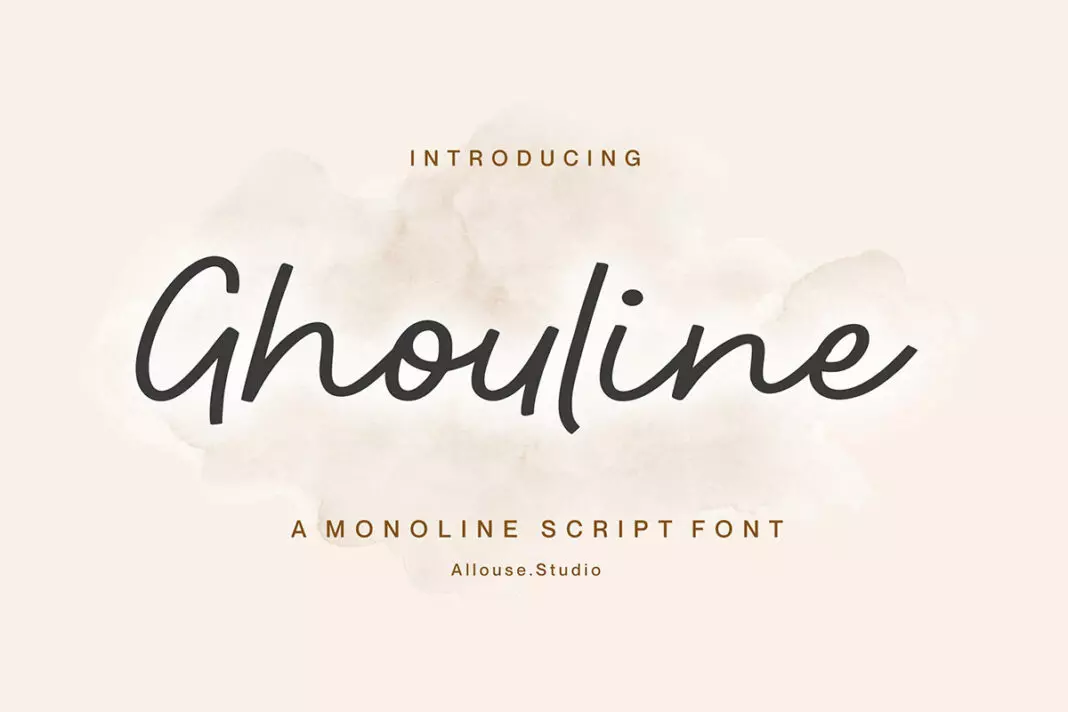 Ghouline Script Font | Free Download