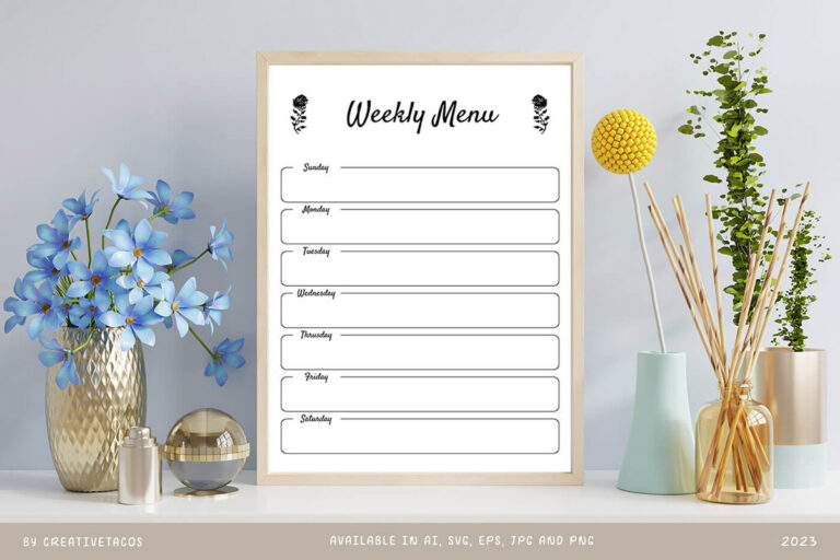 	
15 Printable Planner Templates For 2023 