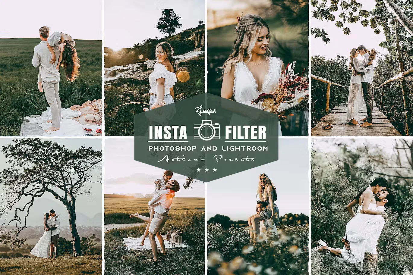 Insta Filter Moody Wedding Photoshop