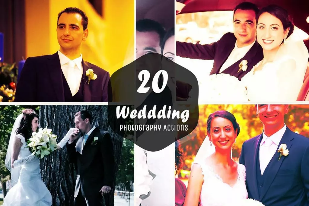20 Free Wedding Photoshop Actions Ver 2