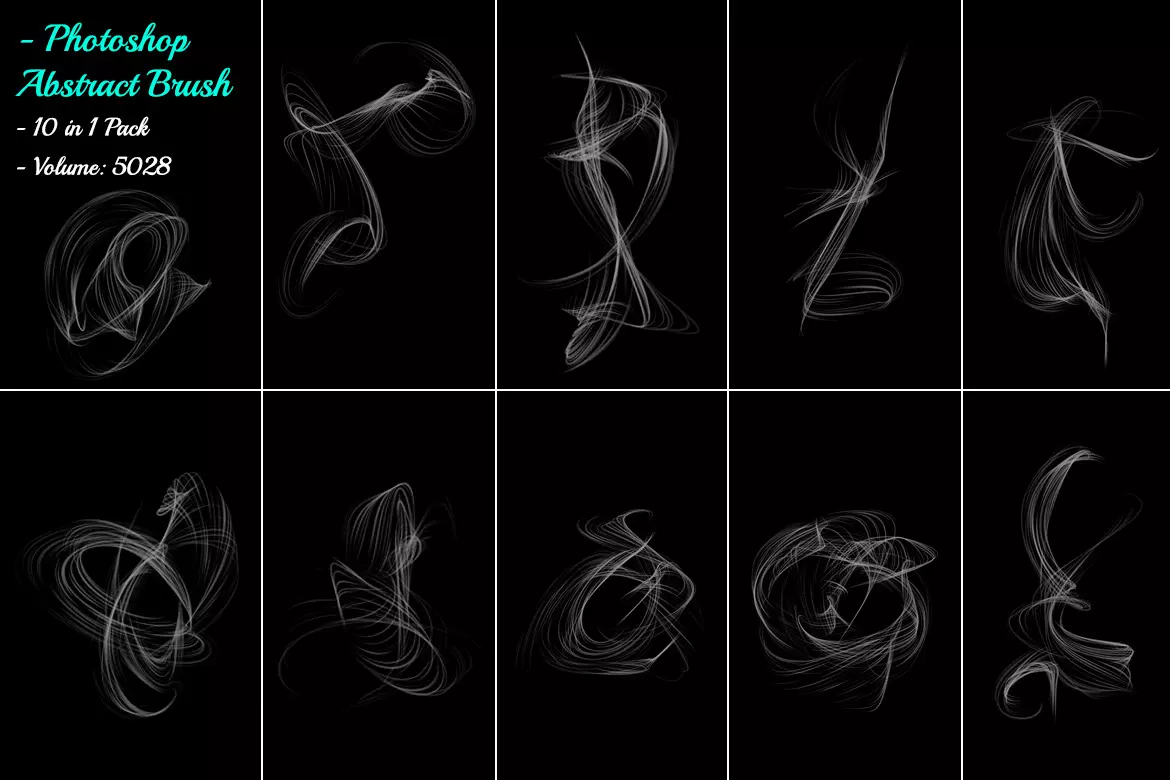 Modern Free Abstract Photoshop Brushes