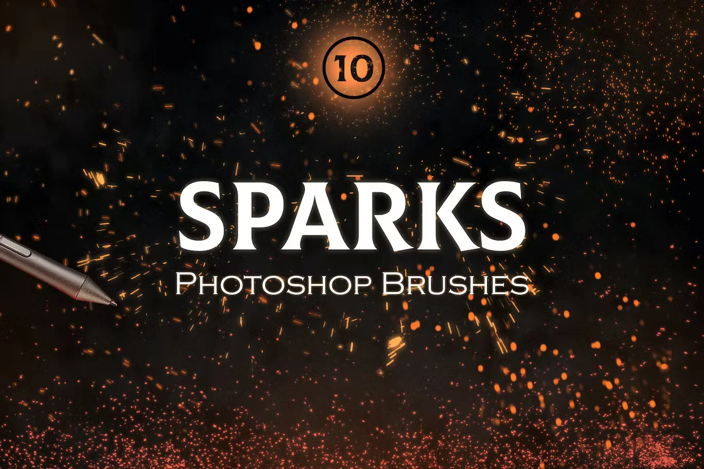 Sparks Photoshop Brushes