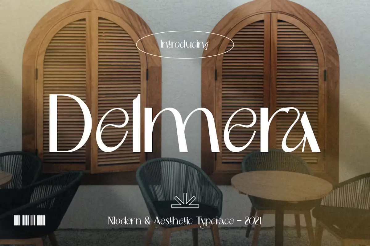 Modern & Aesthetic - Delmera Font
