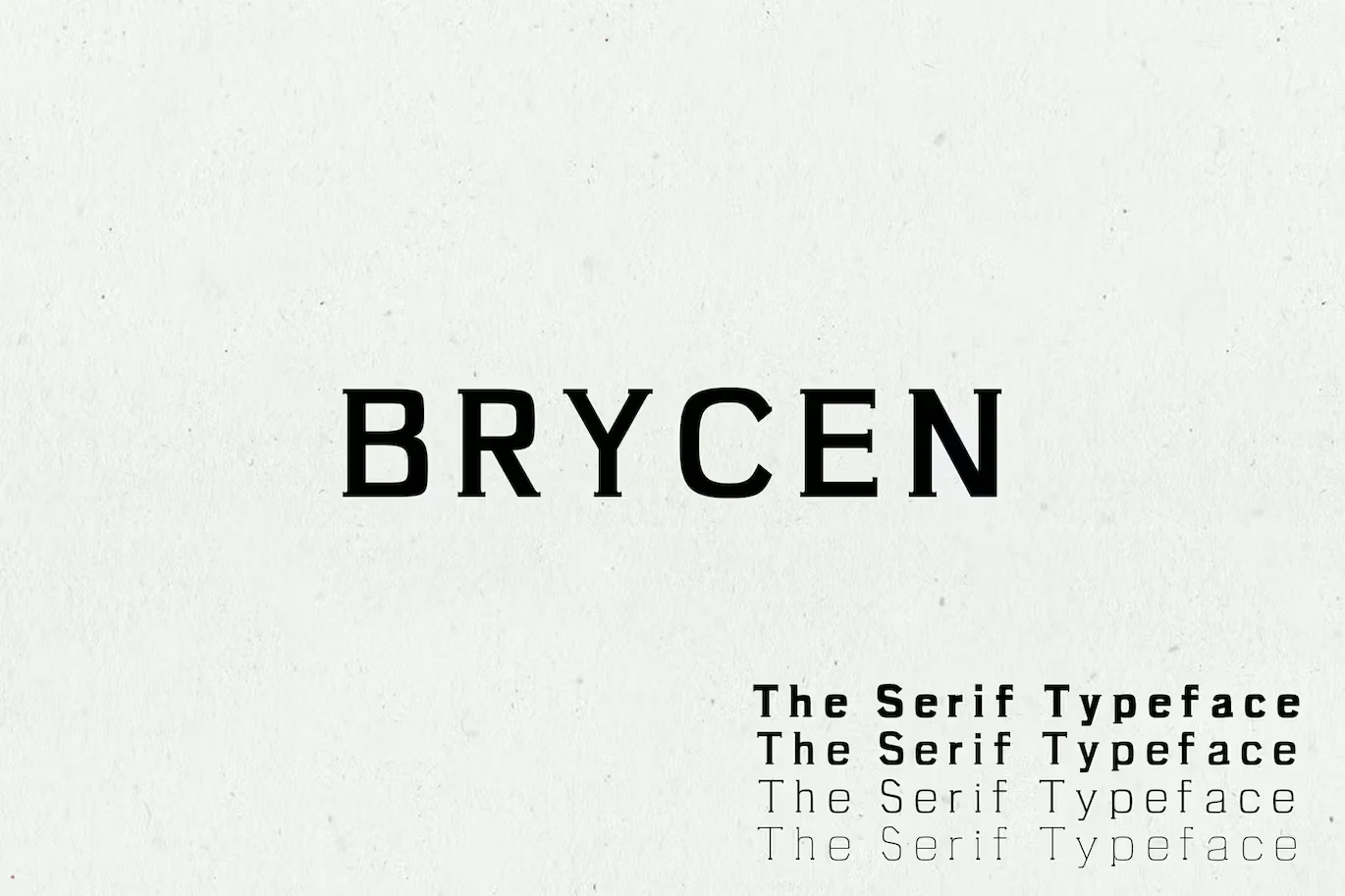 Brycen Serif Font Family