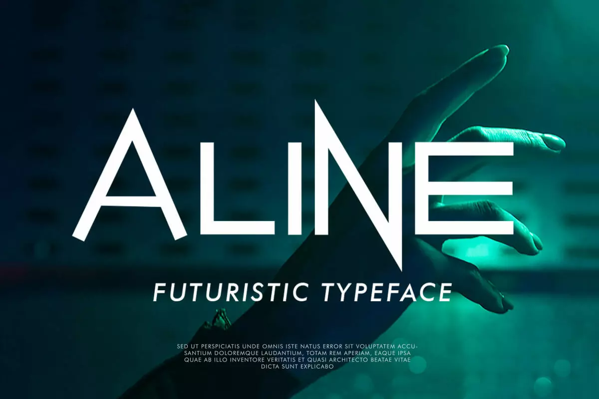 Aline Futuristic Font – Free Font