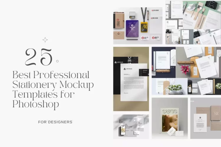 Best Professional Stationery Mockup Templates for Photoshop