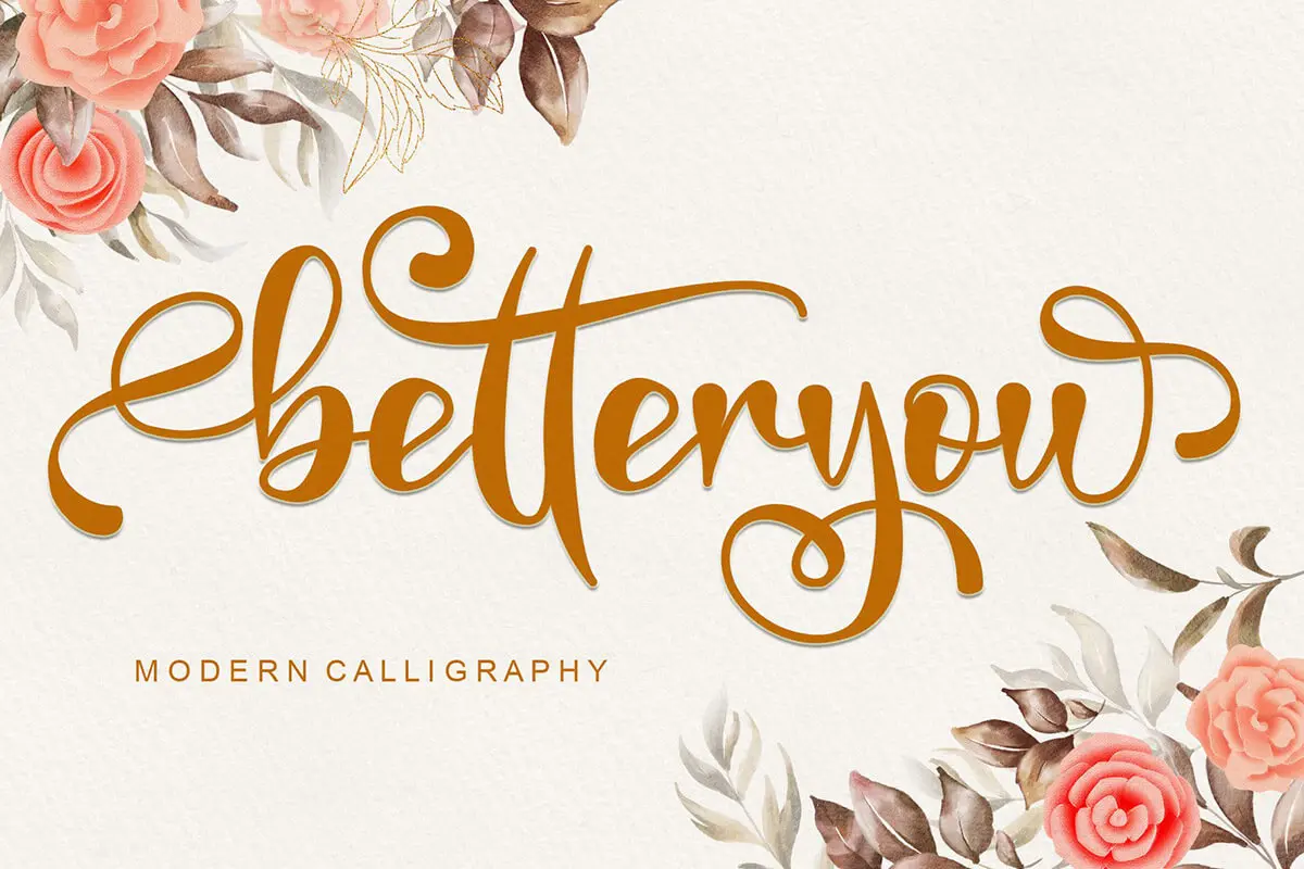 Betteryou Calligraphy Font – Free Download
