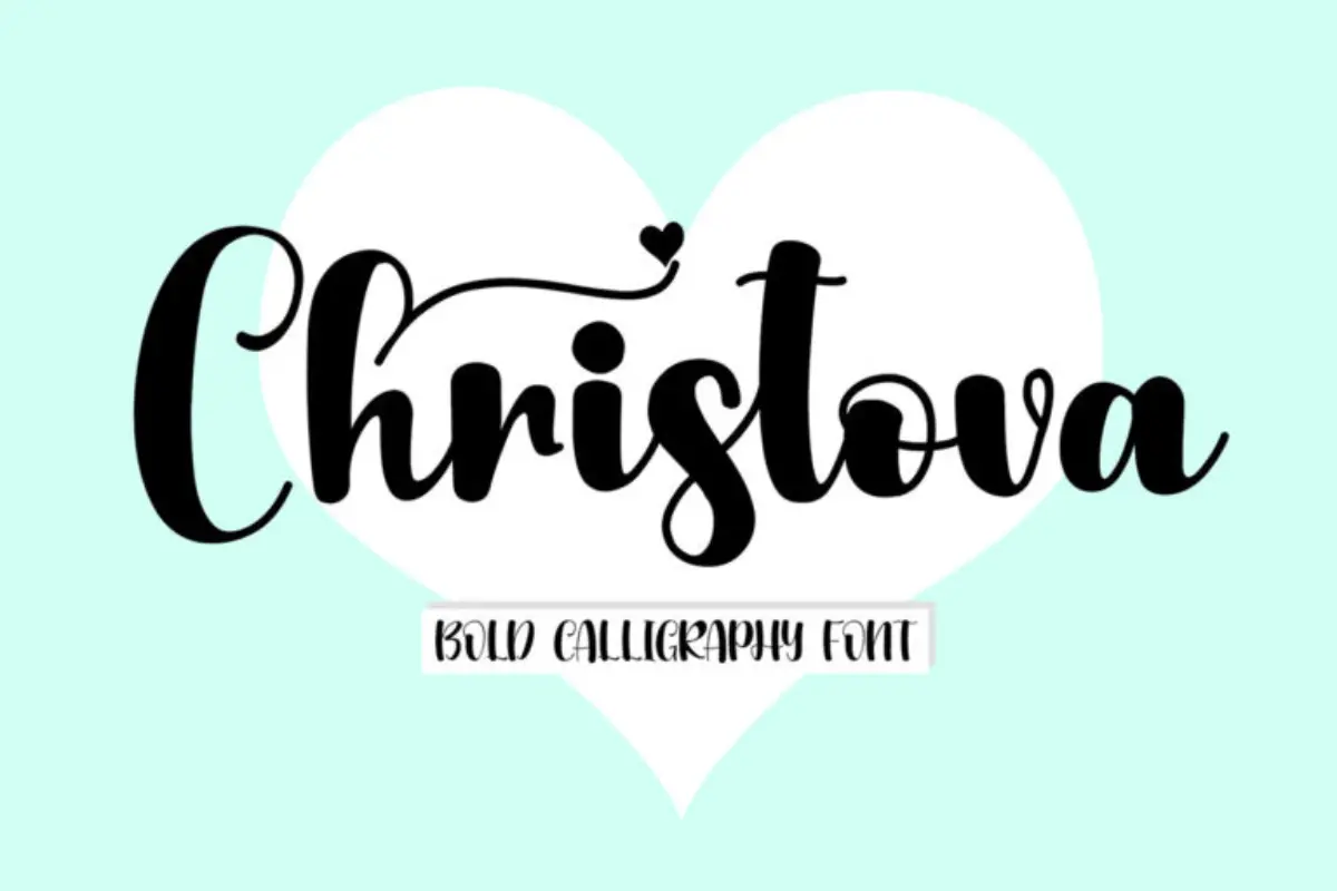 Christova Calligraphy Font
