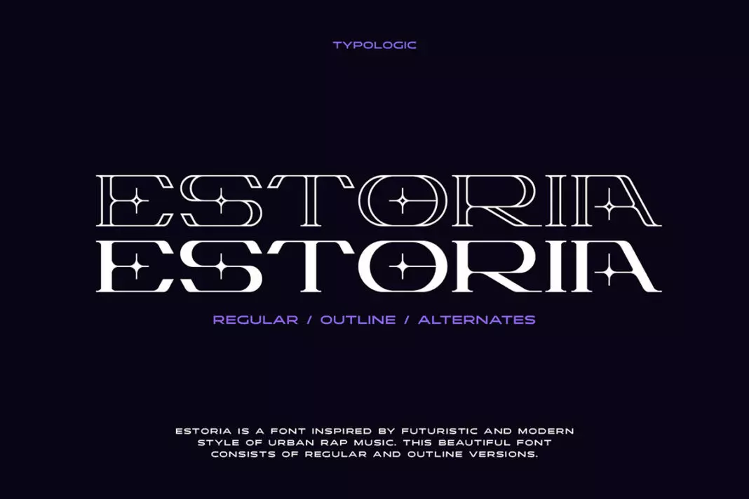 Estoria Display Font