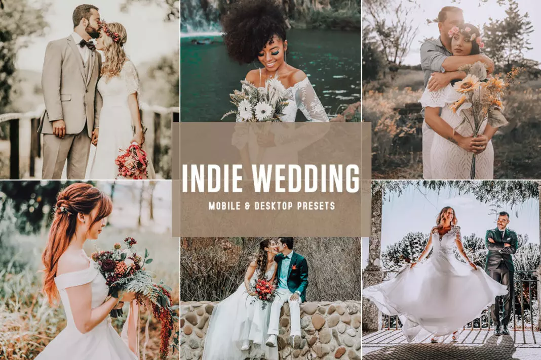 Free Indie Wedding Photoshop