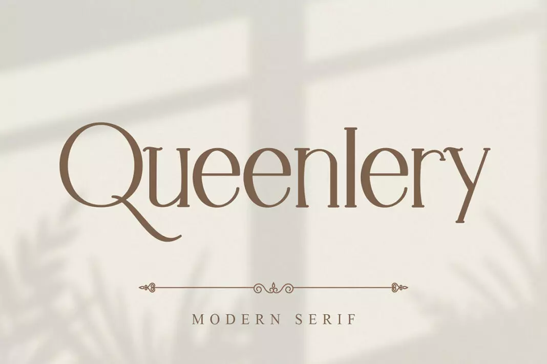 Queenlery Serif Font