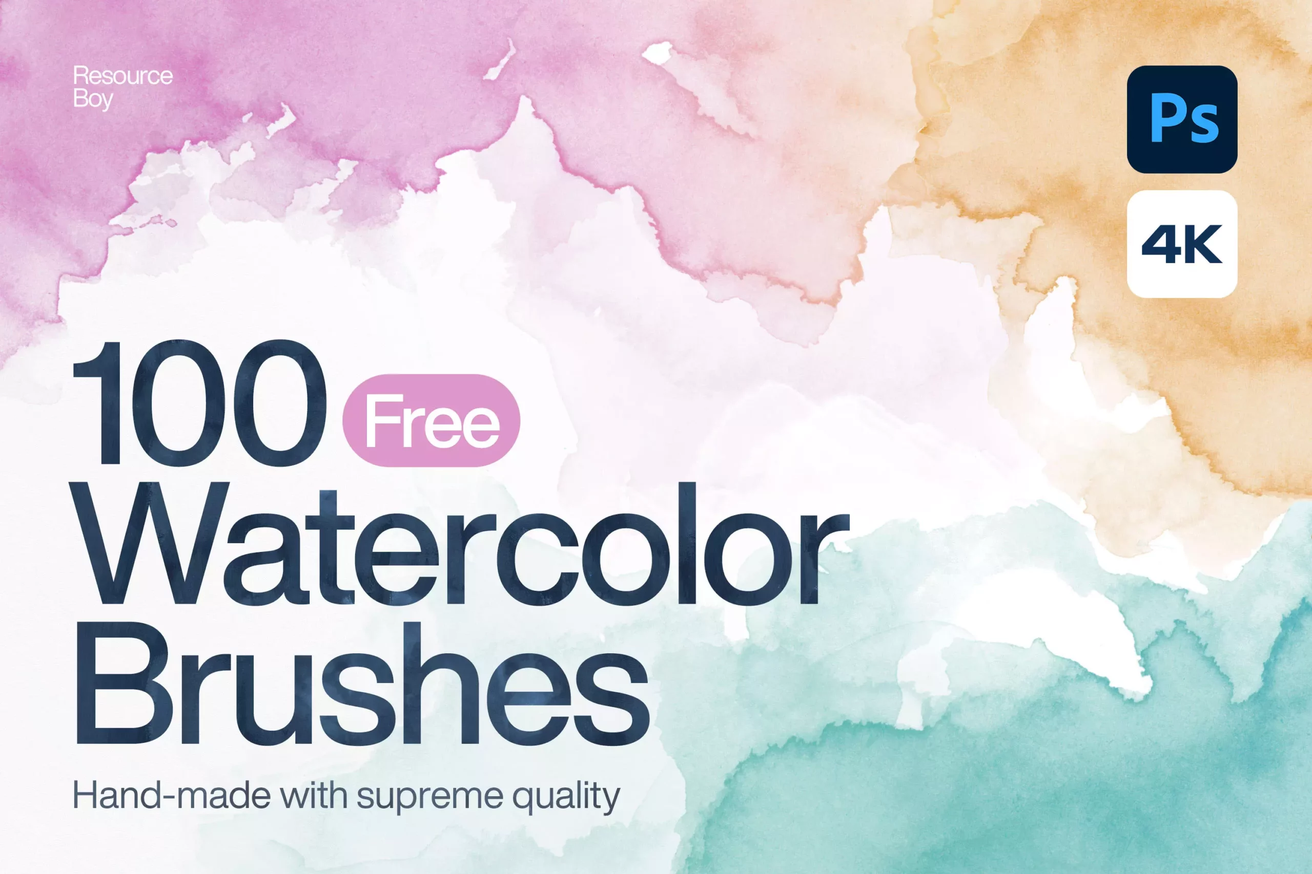 Free Watercolor Photoshop Brushes