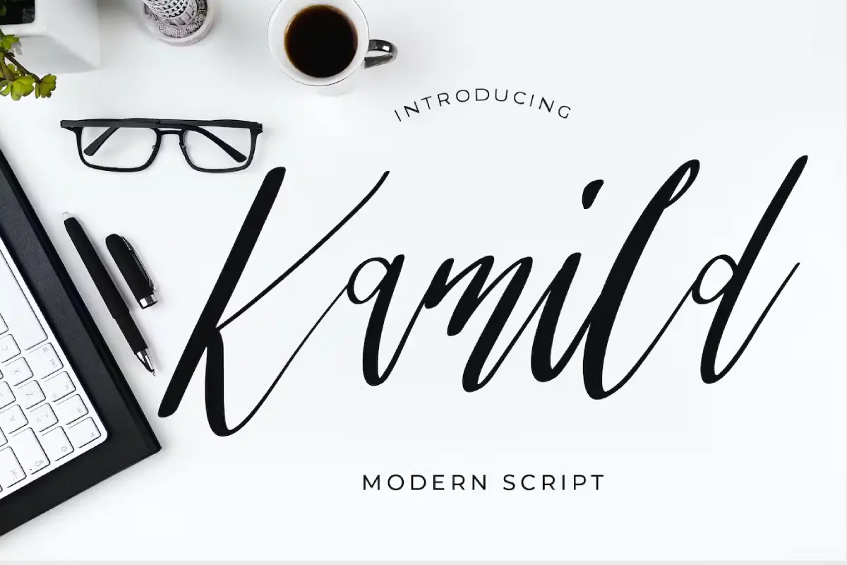 Kamild Calligraphy Font
