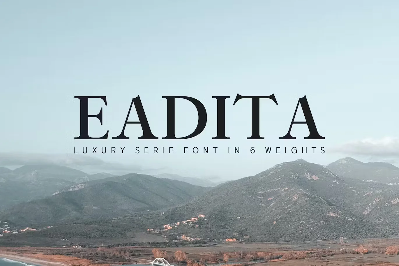 Eadita Luxury Serif Font Family