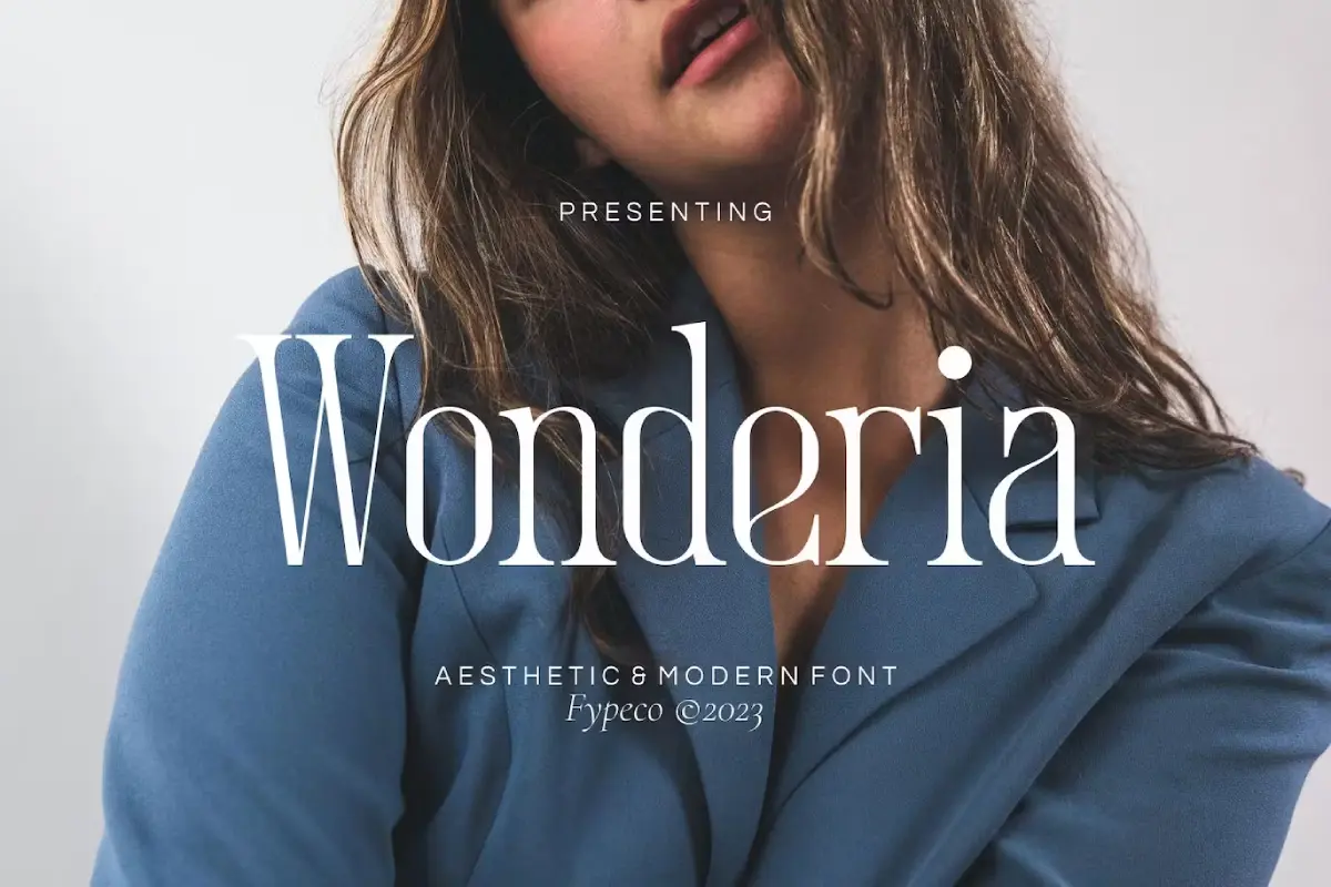 Wonderia - Aesthetic Font
