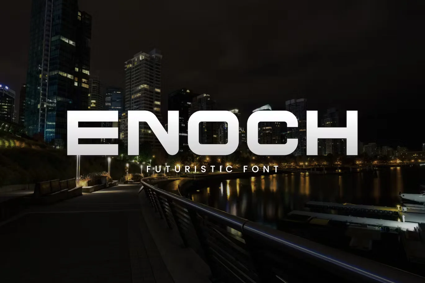 ENOCH - Futuristic Font