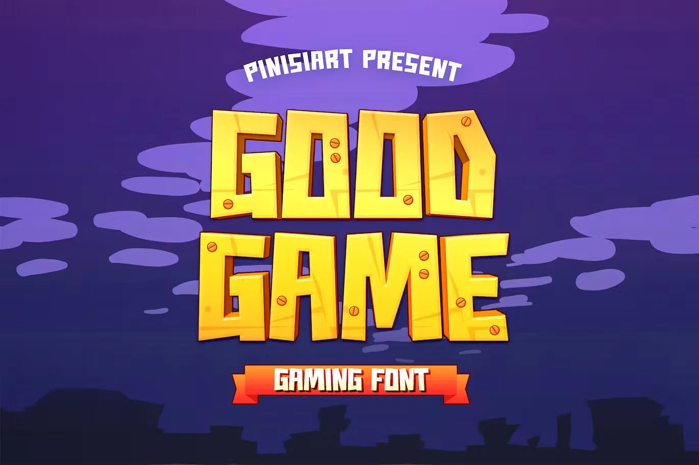 Good Game - Gaming Kids Font