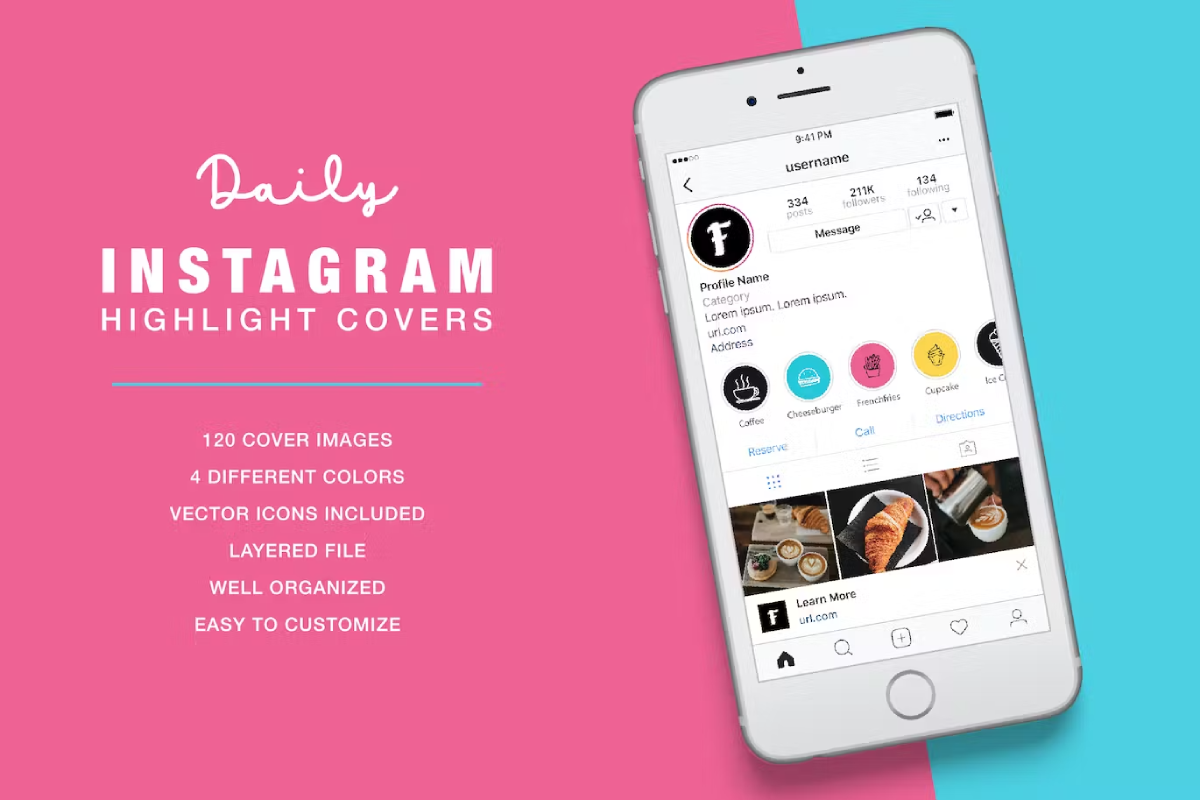 10 Best & Free Instagram Highlight Icons - CreativeUltra