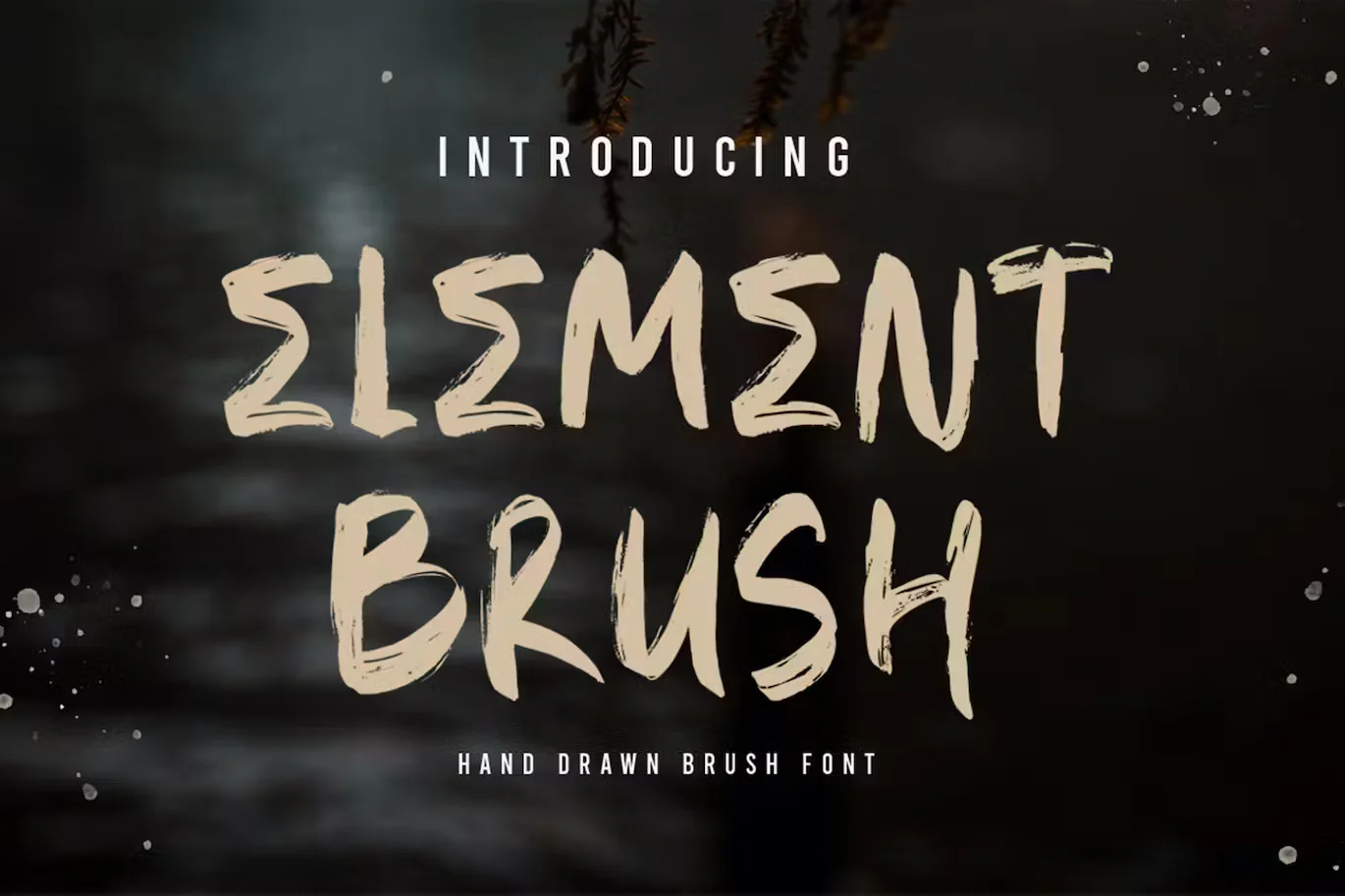 ELEMENT Brush Font
