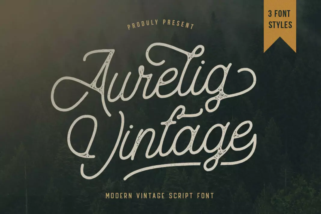 Aurelig Vintage Font – Free Download