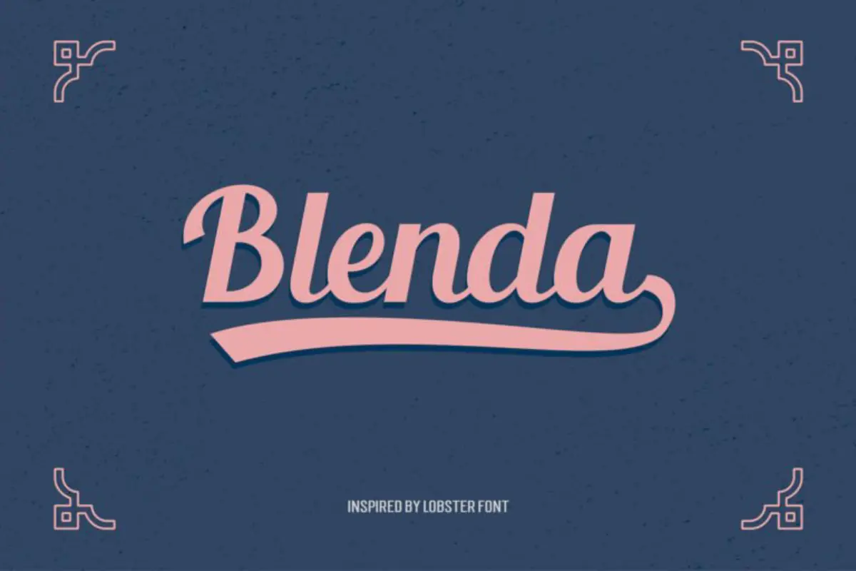 Blenda Script Font – Free Download
