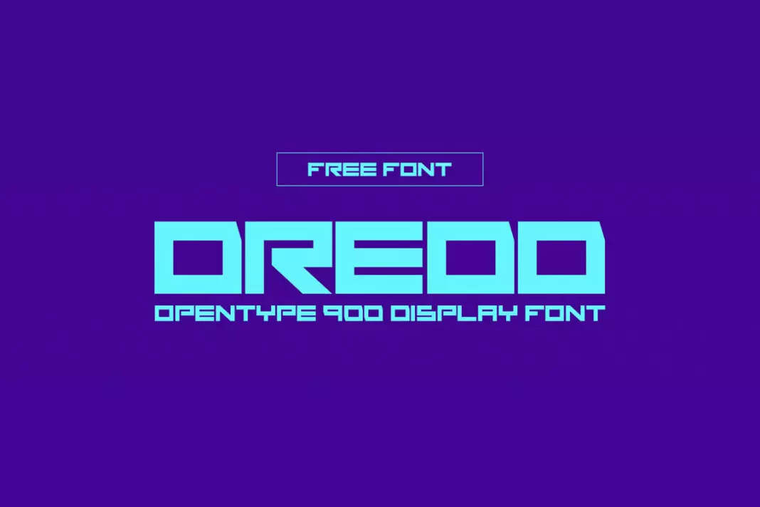 Free Dredd Display Font