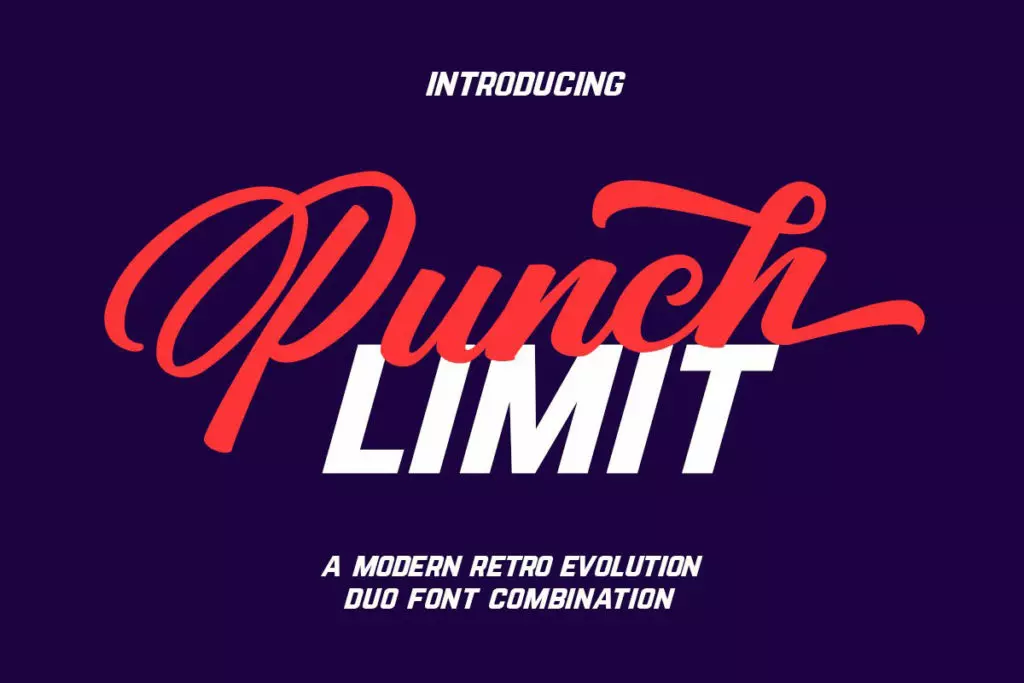 Free Punch Limit Script Font