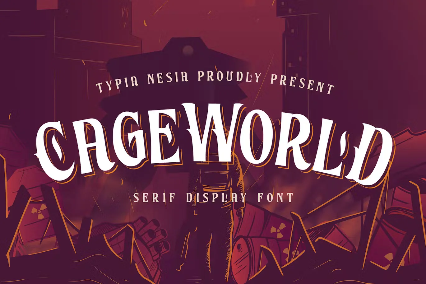 CageWorld - Game Font