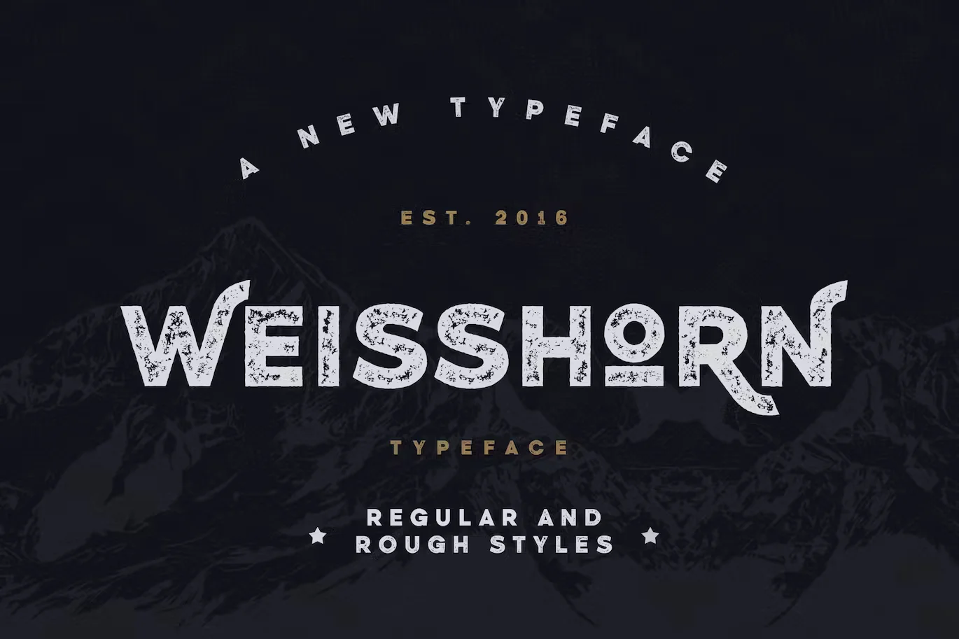 Weisshorn Typeface