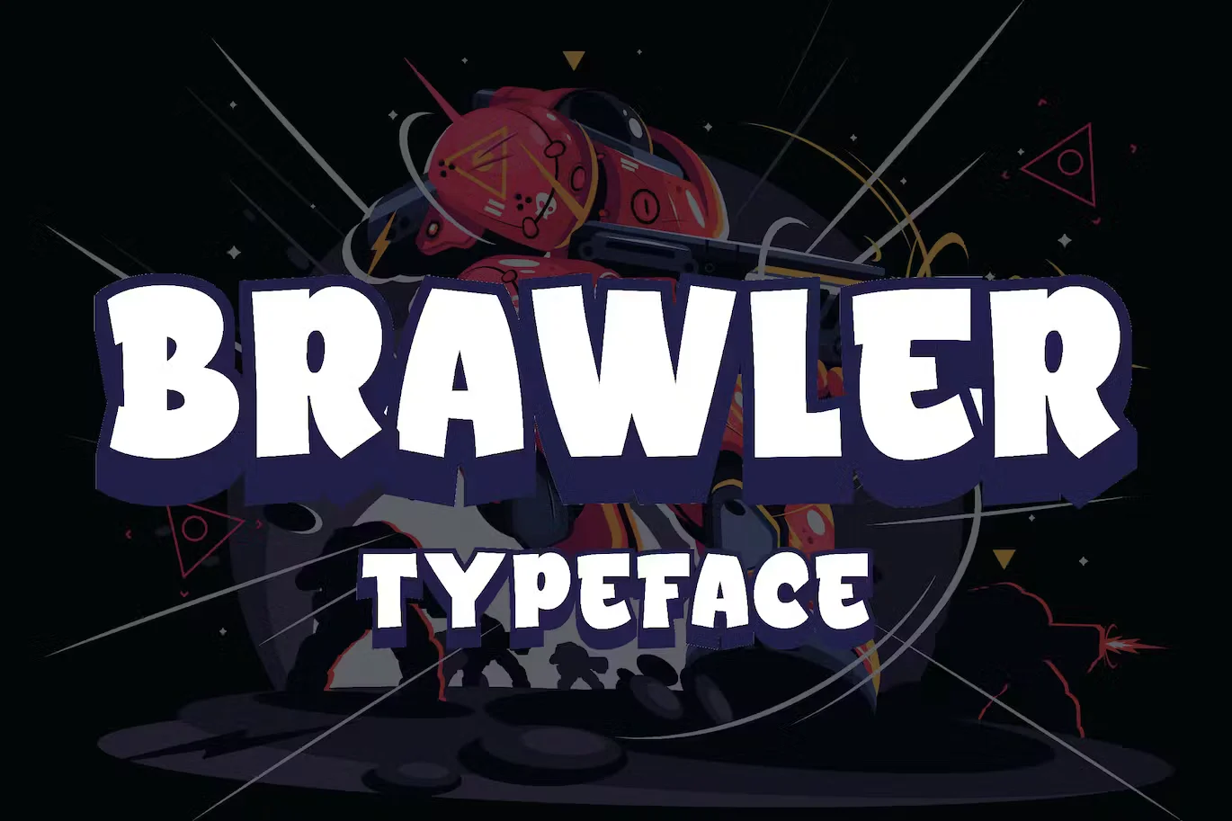 Brawler - Gaming Typeface