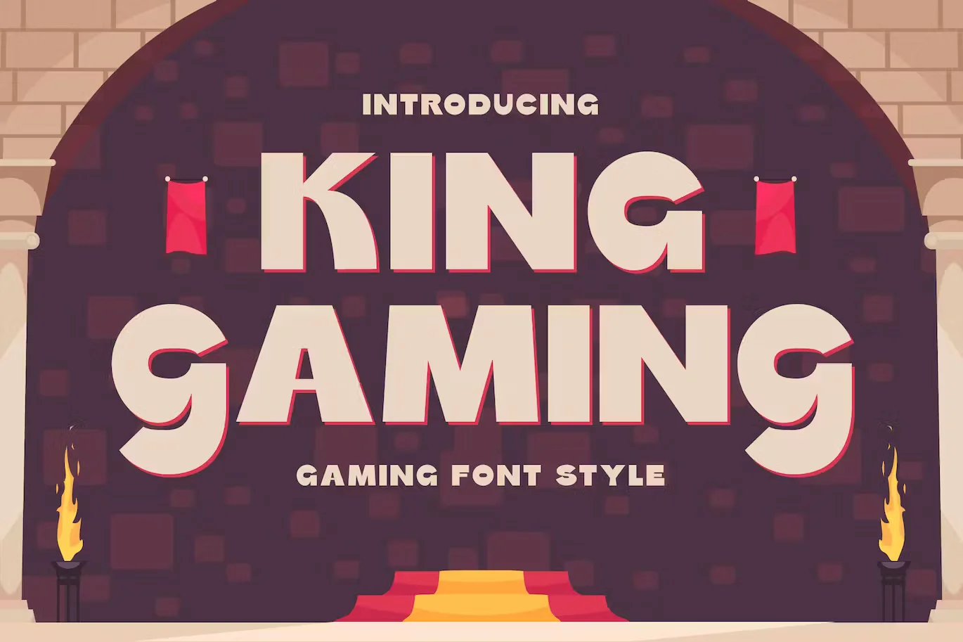 King Gaming - Gaming Font Style