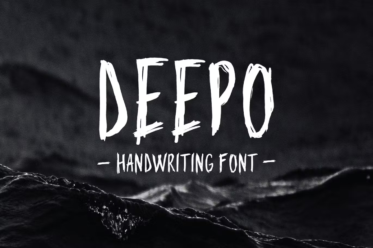 Deepo - Handwriting Font
