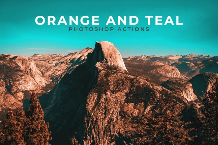 Orange and Teal Photoshop Actions