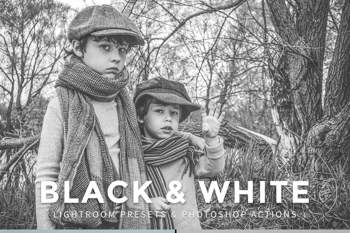 10 Black and White Lightroom Presets