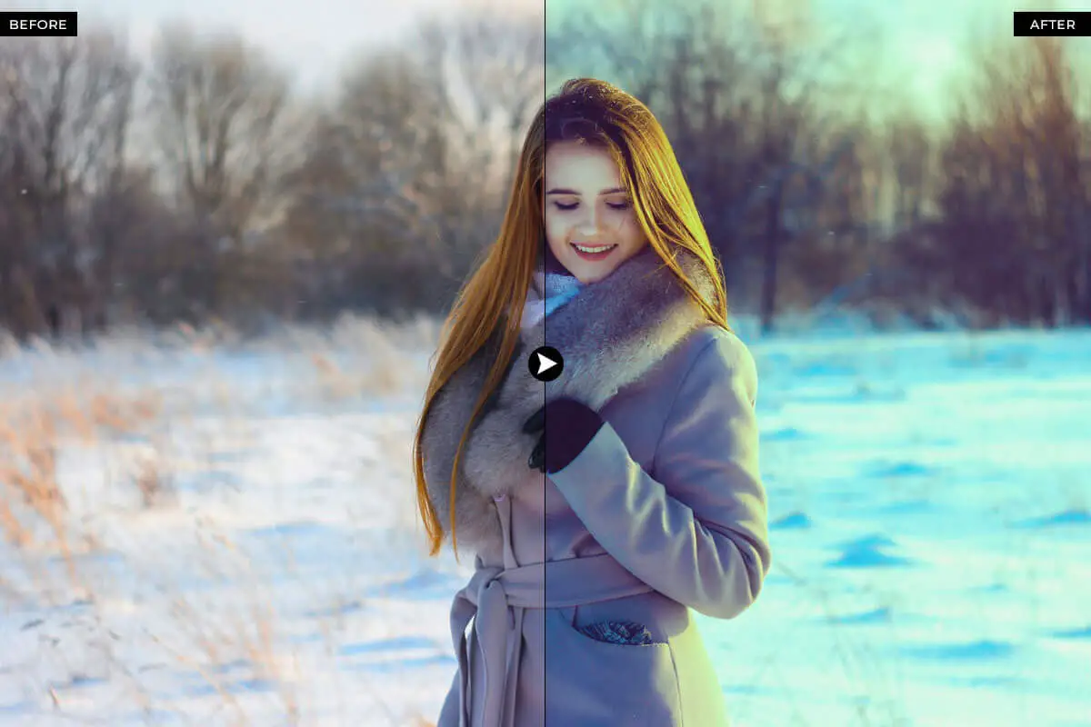 50 Winter Photoshop Actions Preview 2