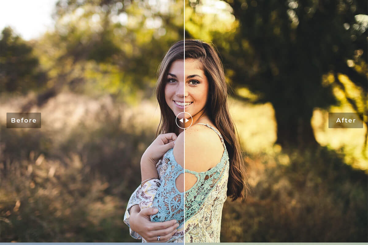 Golden Hour Lightroom Preset for Mobile and Desktop Preview 1