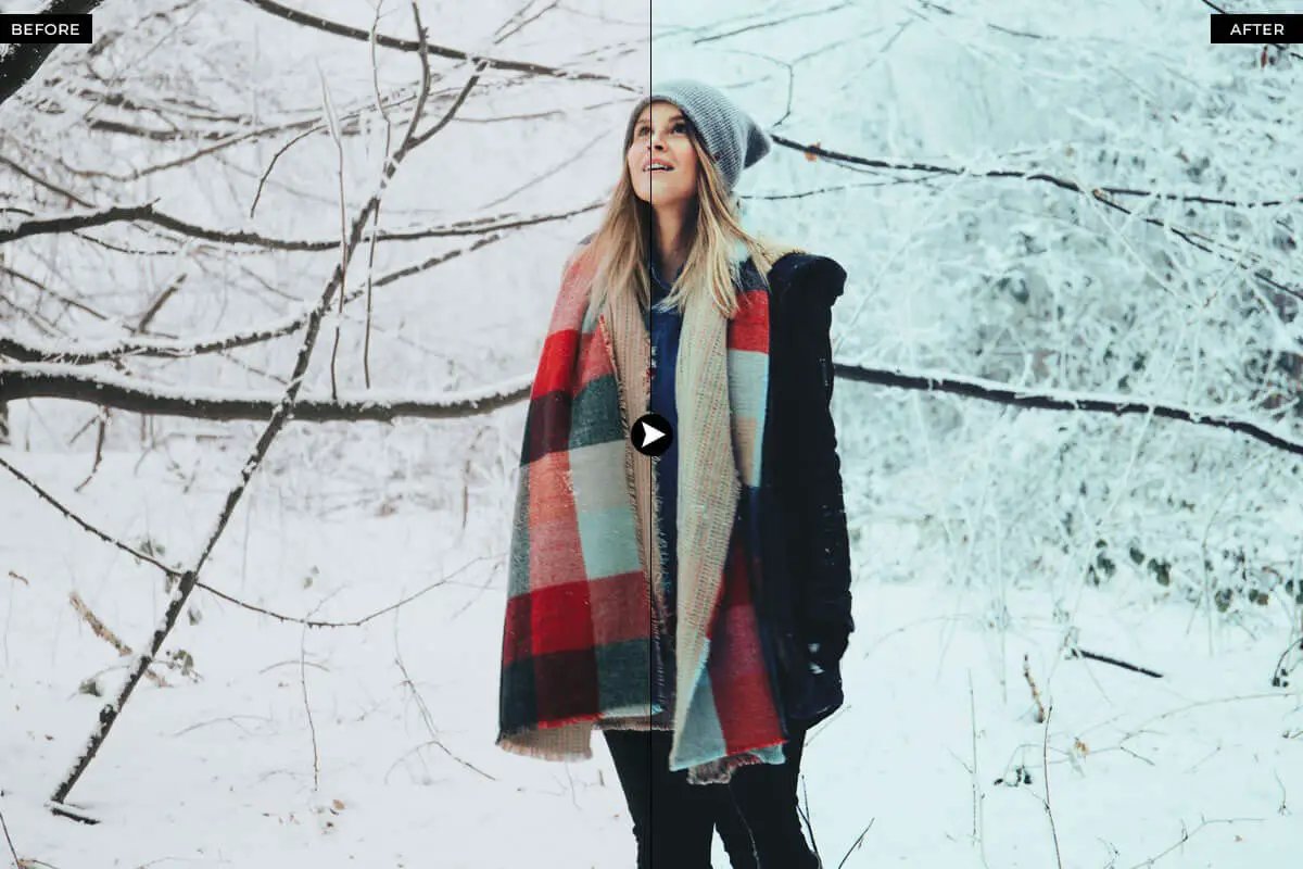 50 Winter Photoshop Actions Preview 4