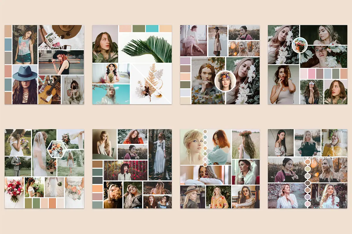 30 Instagram Mood Board Templates Preview 2