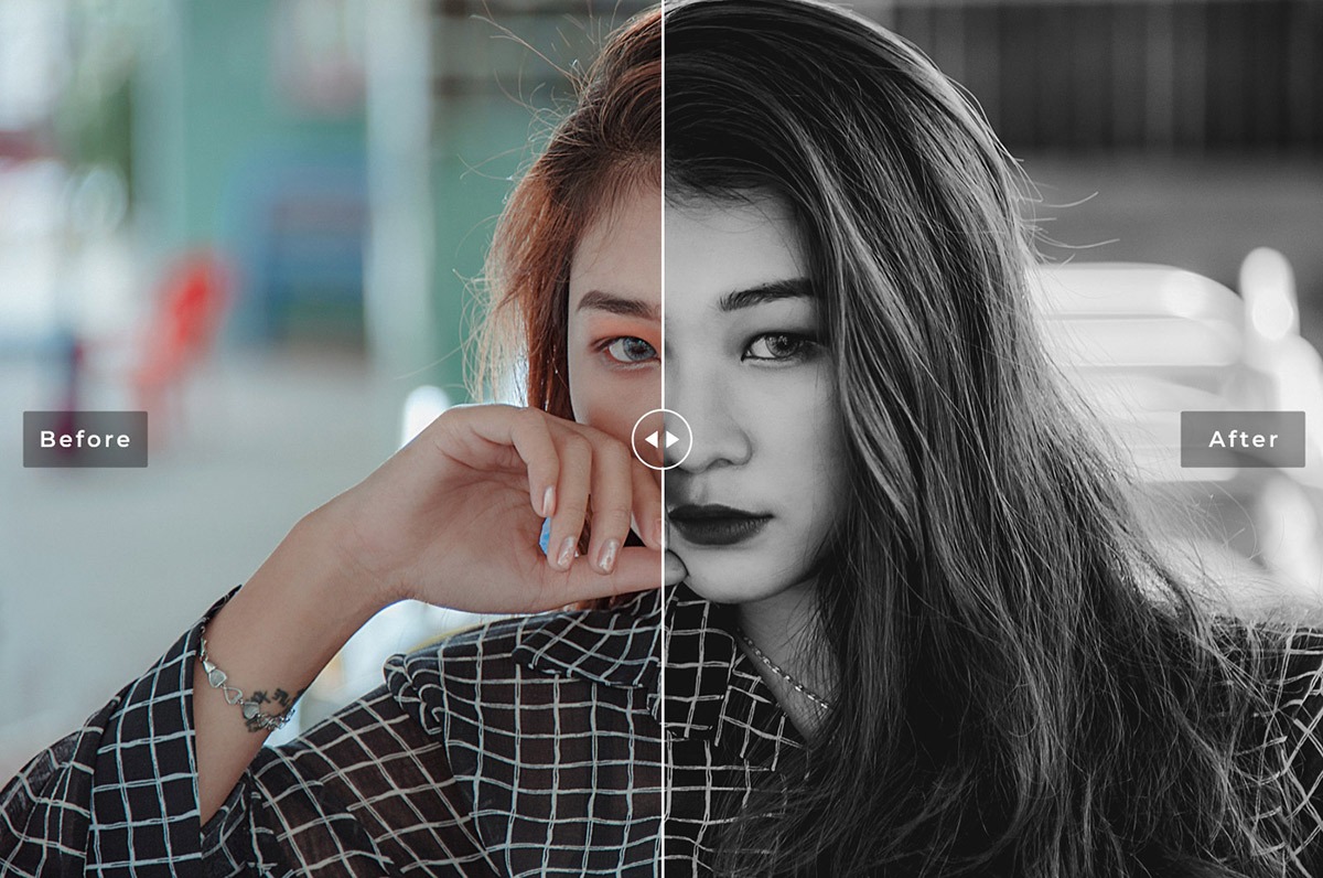 Monochrome Lightroom Preset For Mobile and Desktop Preview 3