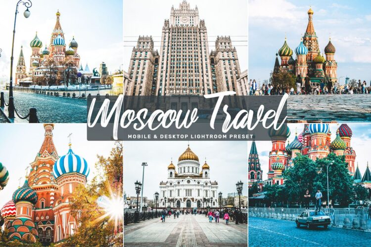 Moscow Travel Lightroom Preset For Mobile and Desktop