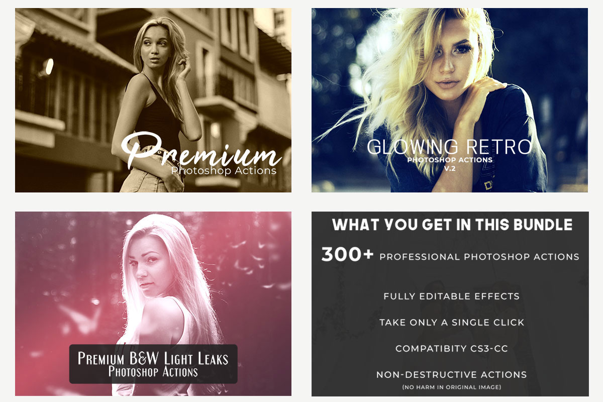 380+ Best Free Professional Photoshop Actions Preview 6